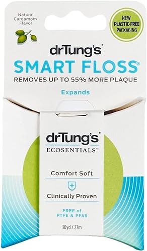 Dr. Tungs Smart Floss - 30 Yards - (Pack of 6) Dr. Tung's