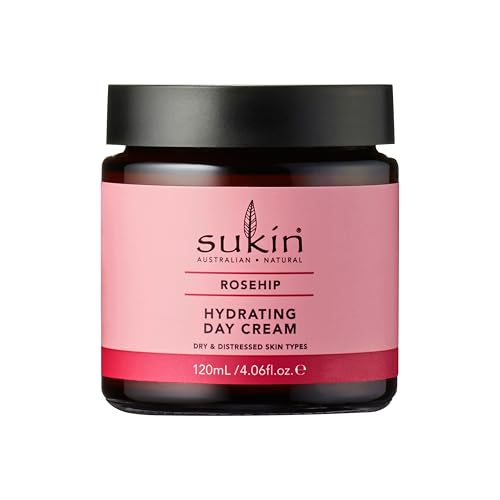Sukin Rosehip Hydrating Day Cream for Dry Skin, 4.06 oz Sukin