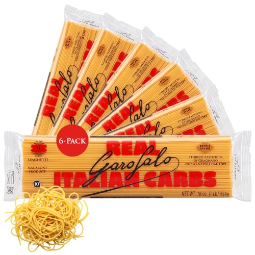Garofalo - Durum Wheat Semolina Spaghetti Pasta, Italian Made (Pack of 6) Garofalo