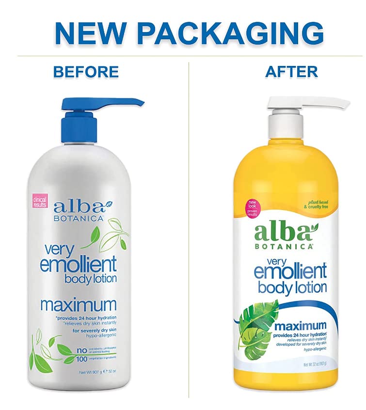 Very Emollient Body Lotion Maximum Dry Skin Formula 2 pk 32 oz
