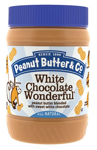 Peanut Butter & Co White Chocolate Wonderful Peanut Butter, 16 oz (Pack of 2) Peanut Butter & Co.