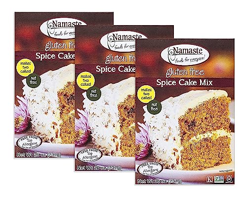 Namaste Foods, Gluten Free Spice Cake Mix, 26-Ounce Bags (Pack of 3) Namaste Foods