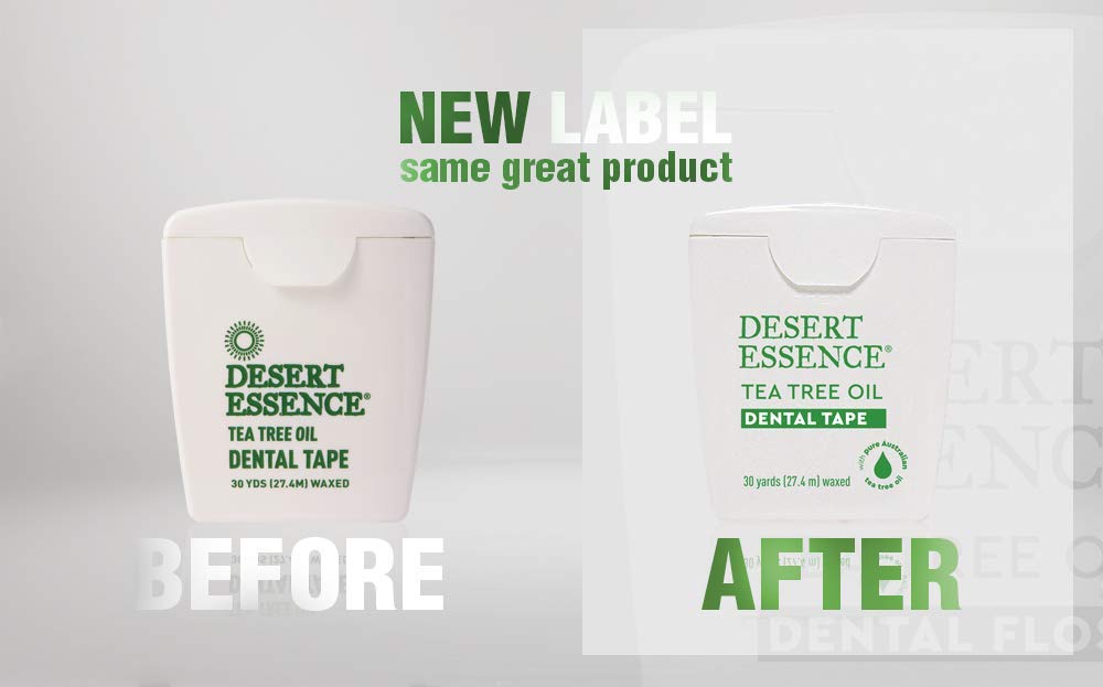 Desert Essence Tea Tree Dental Tape 30 yds