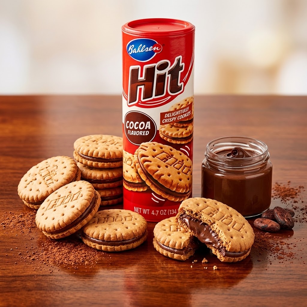 Bahlsen Hit Cocoa Creme Cookies (134 g ) Bahlsen
