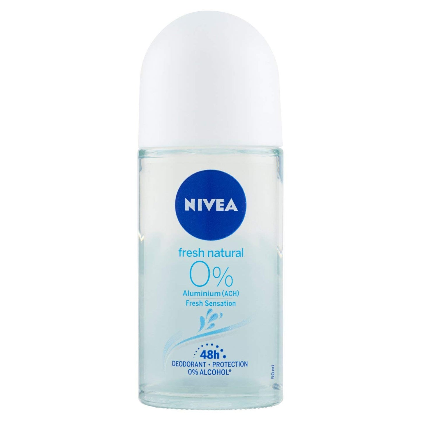 Nivea Roll On Aluminium Free Fresh Natural 0% Aluminum Free Deodorant, 50g NIVEA