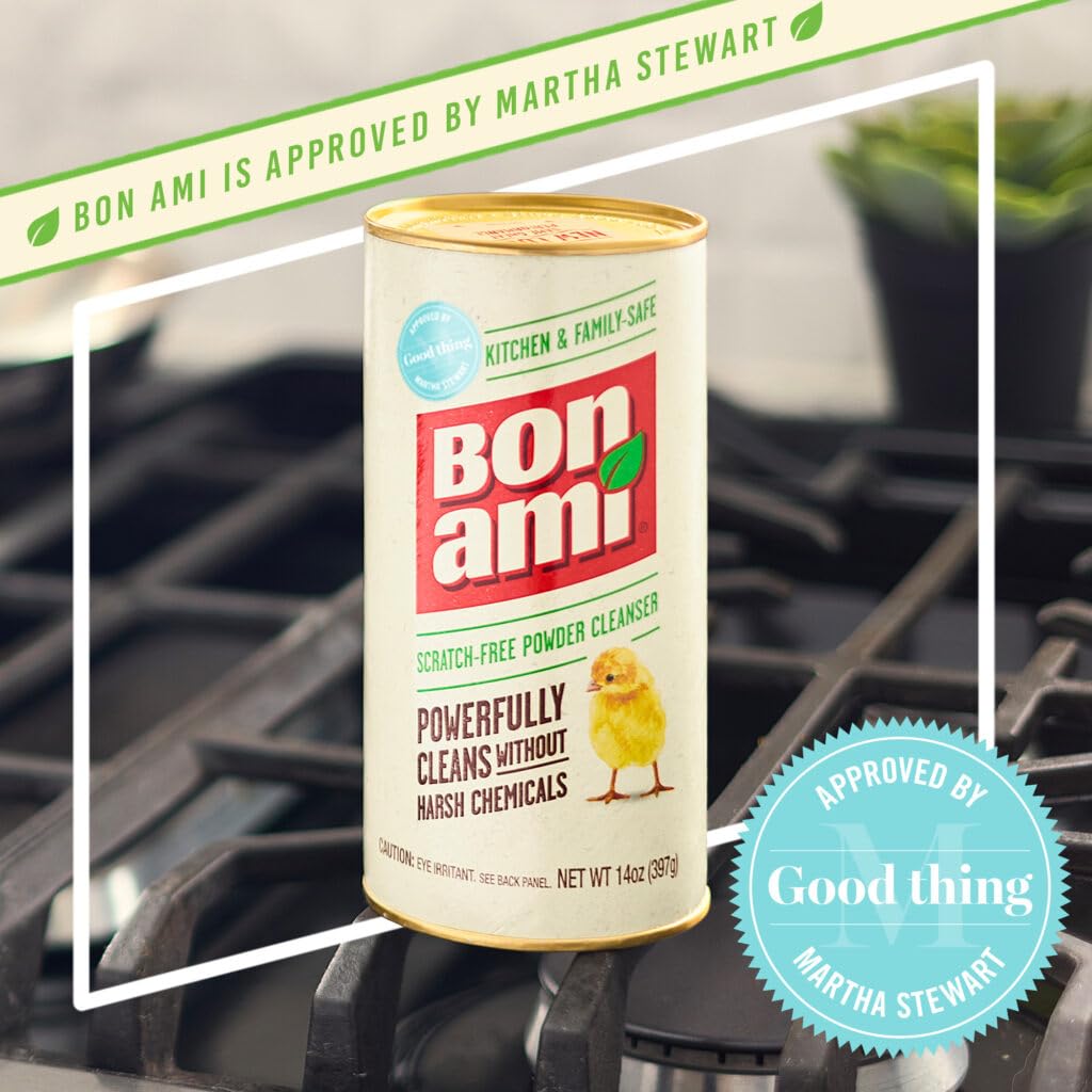 Bon Ami Polishing Cleanser Powder Sold as 14 Ounces