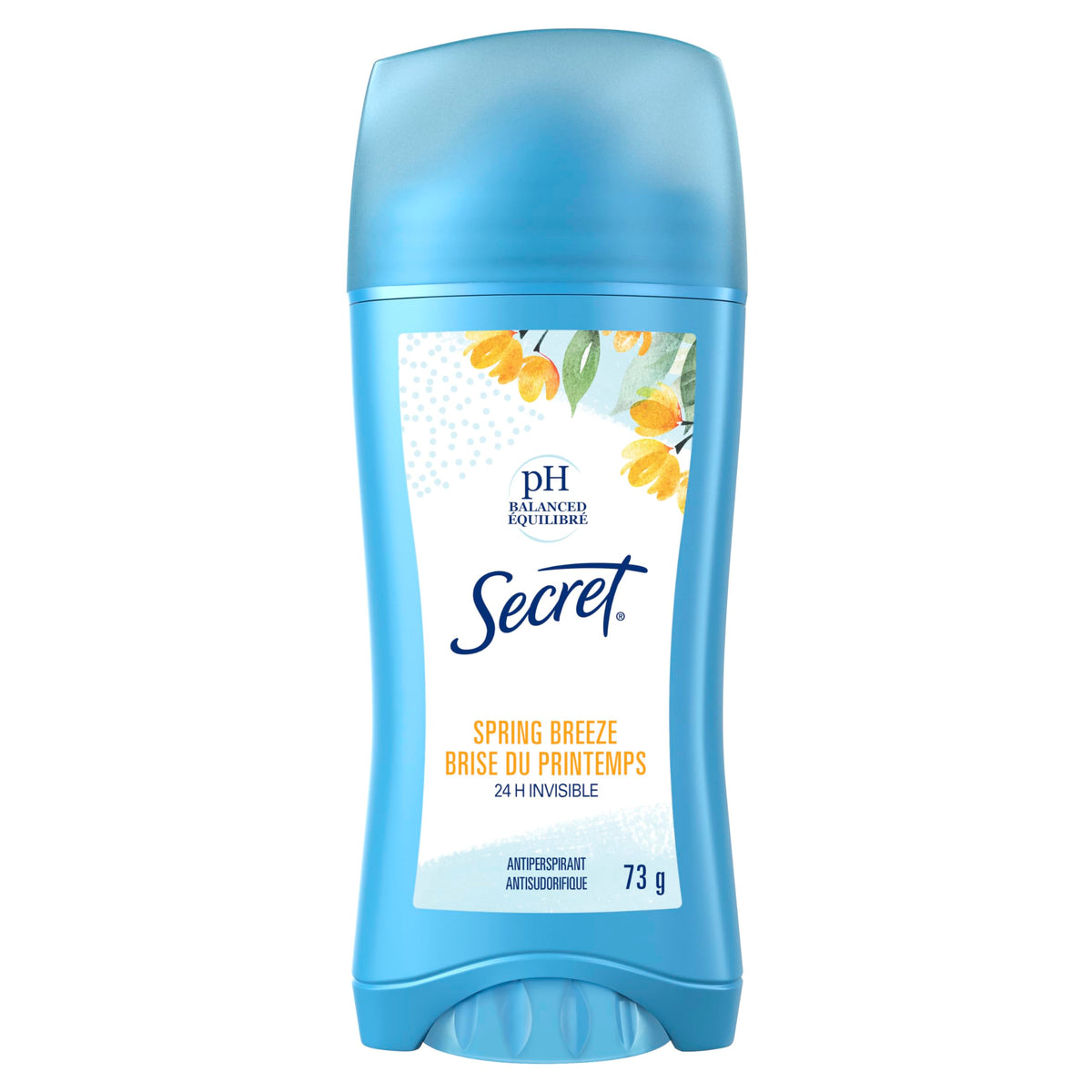 Secret Invisible Solid Antiperspirant and Deodorant, Spring Breeze, 2.6 oz Secret