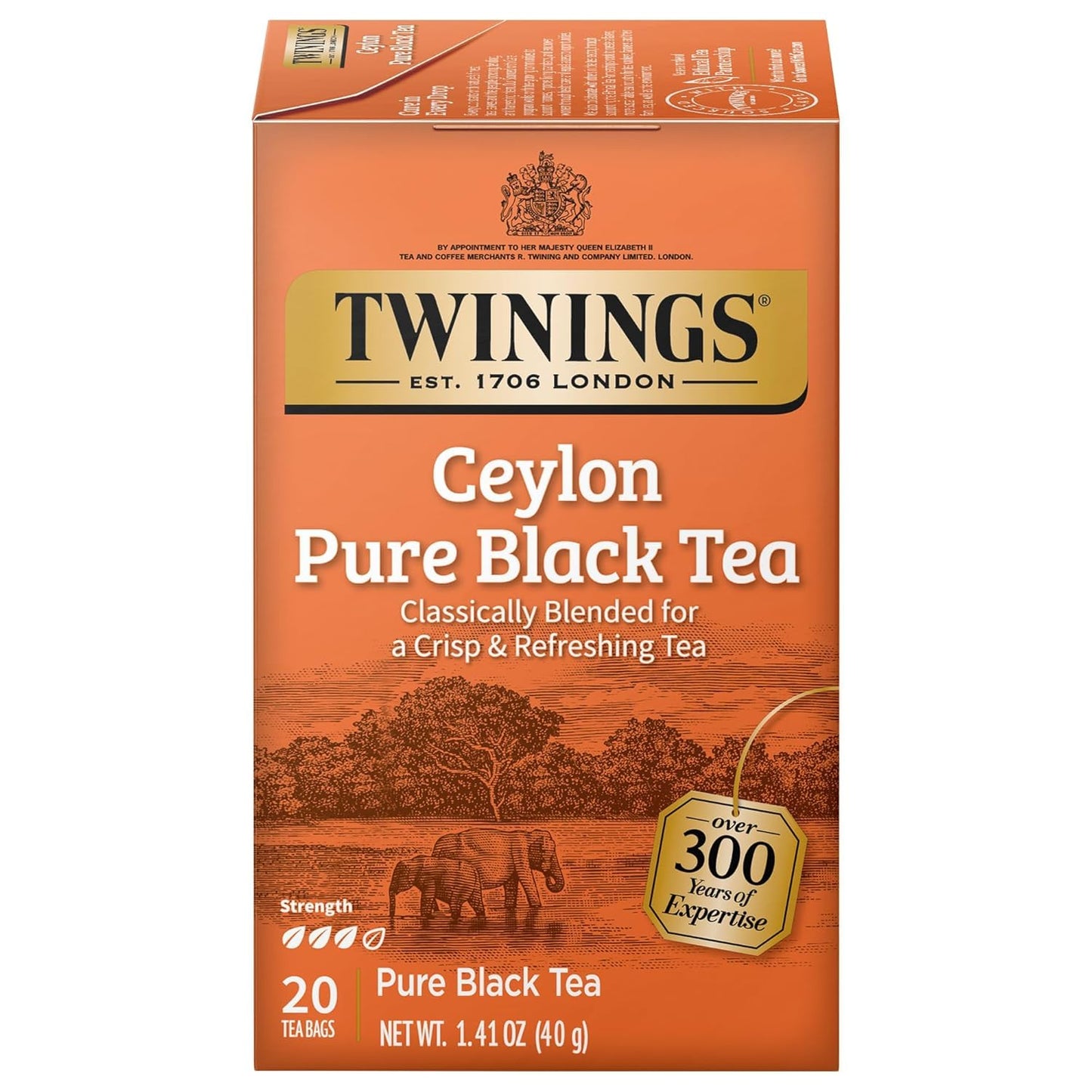 Twinings Ceylon Orange Pekoe Tea 20 Bags