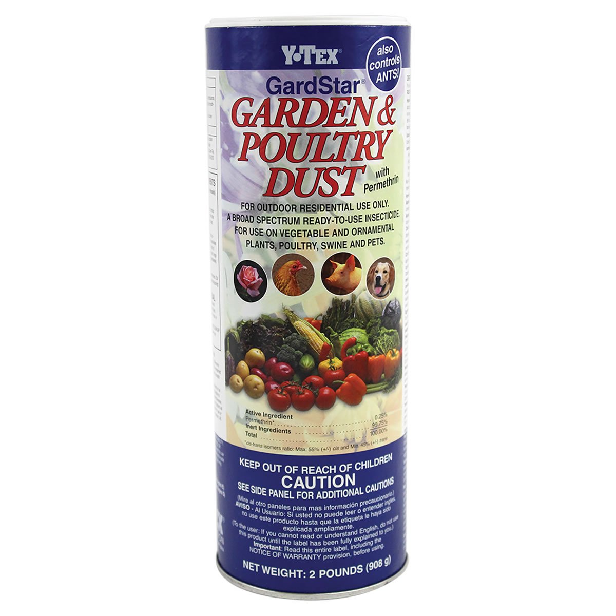 Y Tex Corp Garden Poultry Dust 2lb Garden Poultry Dust