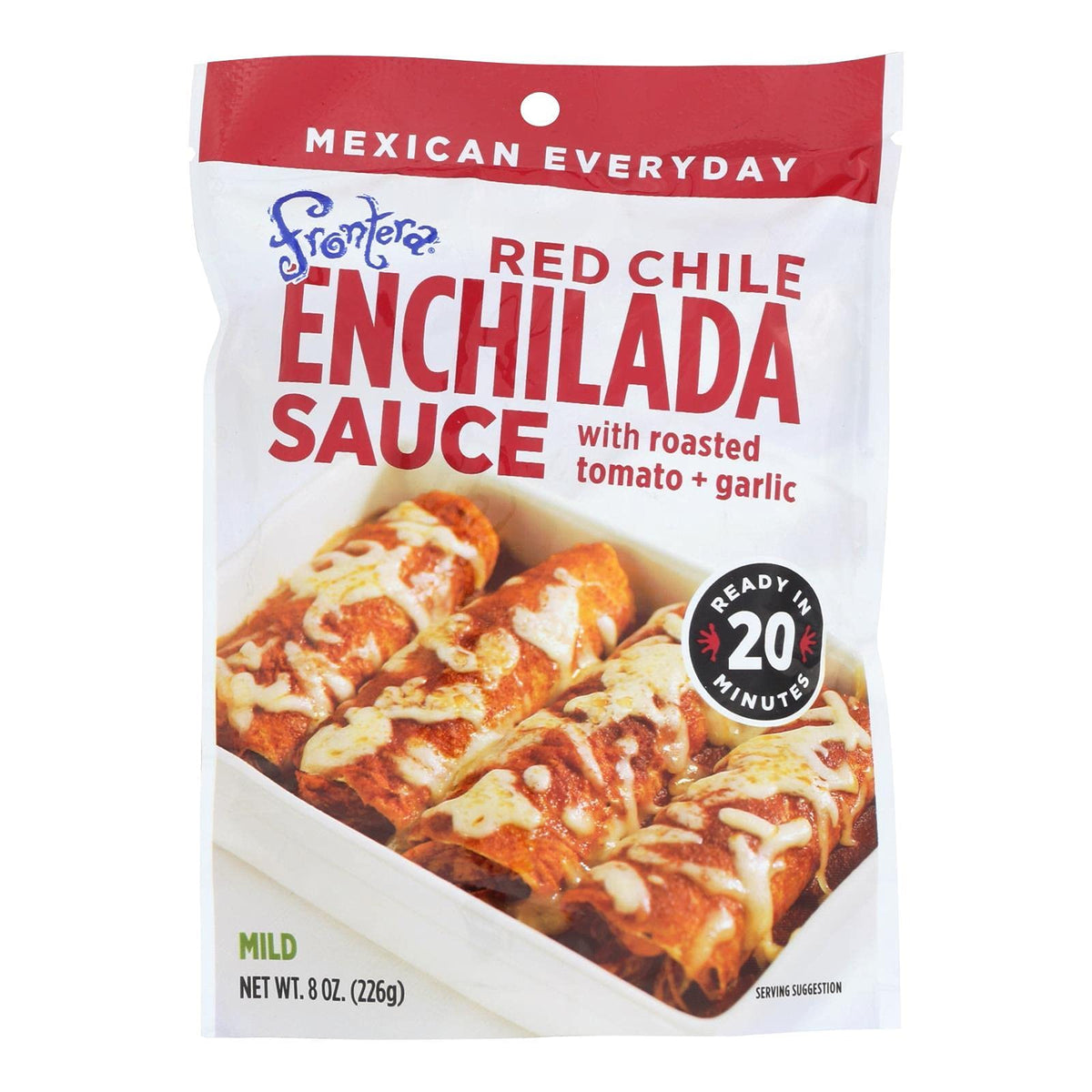 Frontera Foods Red Chile Enchilada Sauce, 8 oz - 6 per case. Frontera Foods