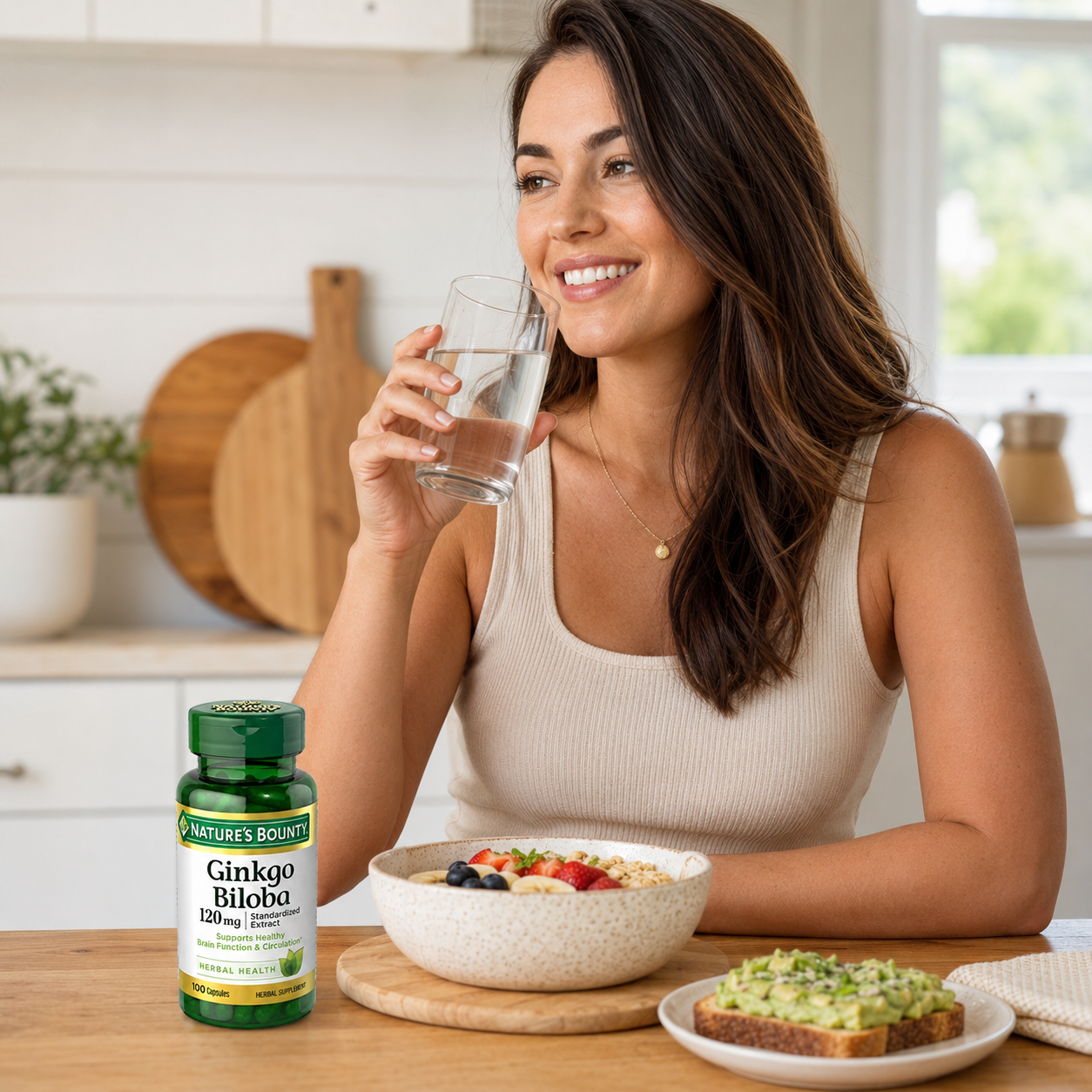 Nature's Bounty Ginkgo Biloba Capsules 200 ct 0.00 oz