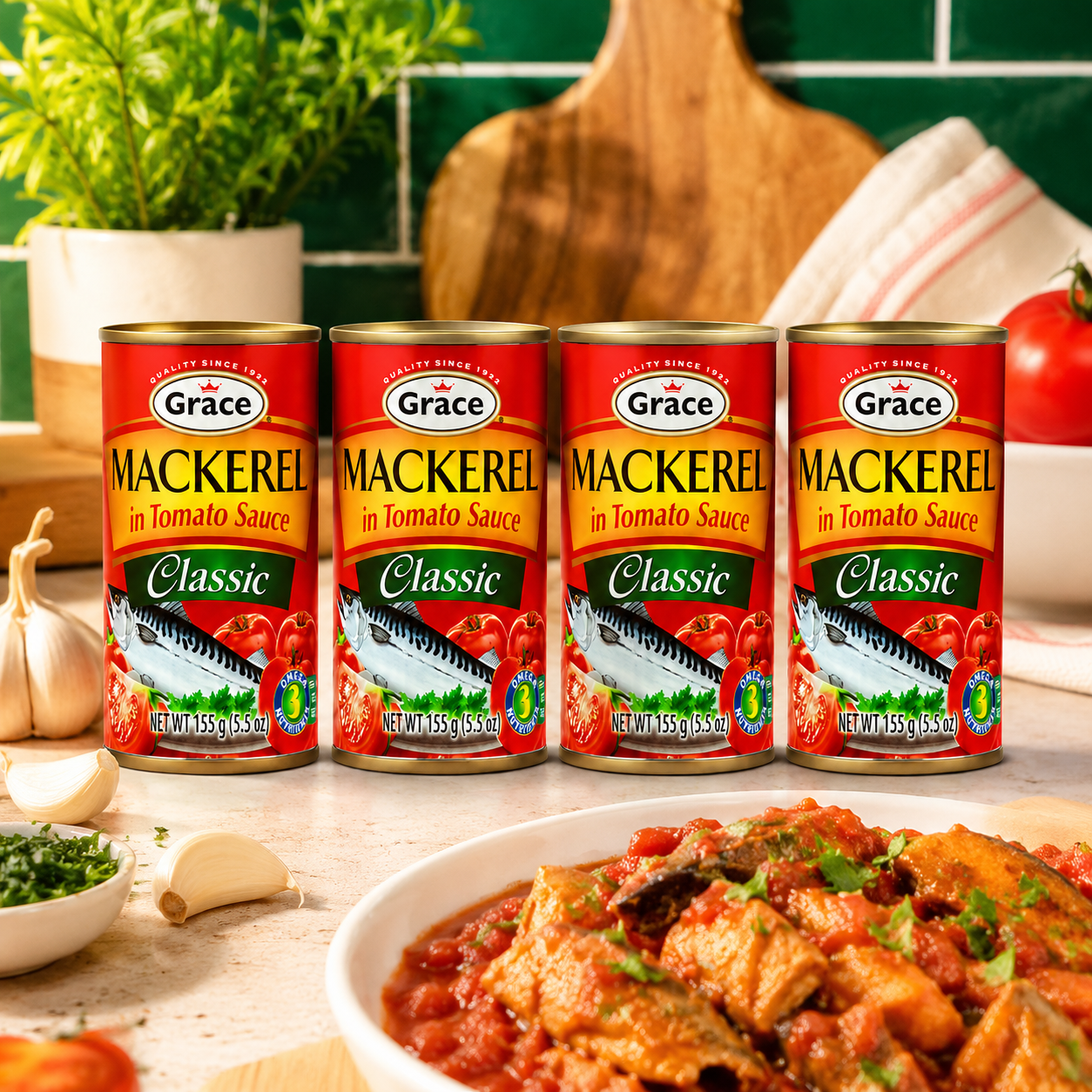 La Fe Mackerel in Tomato Sauce Classic 5.5 oz