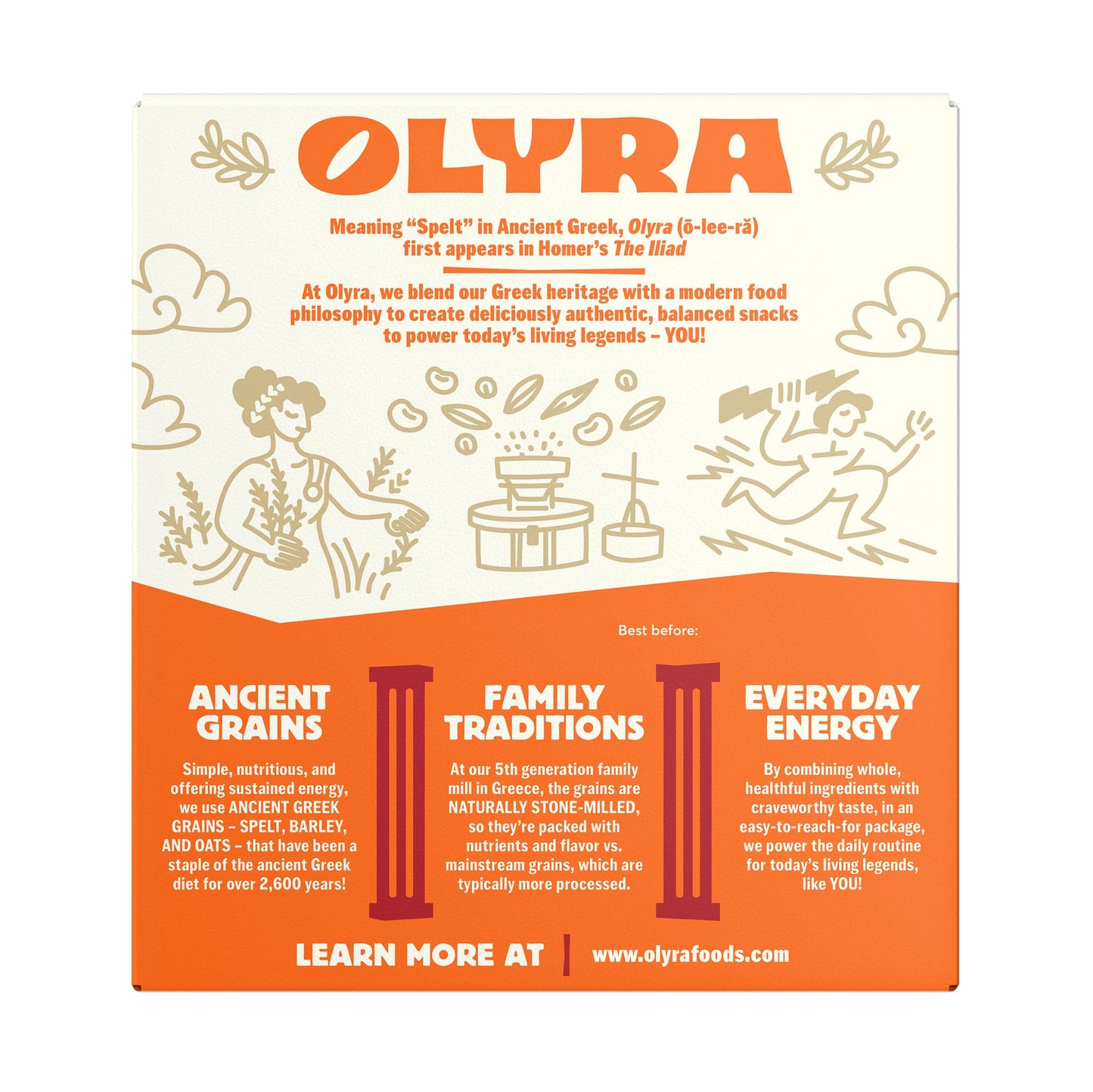 Olyra Organic Olyra Organic Biscuits Breakfast Dates And Honey Filled 4Ct