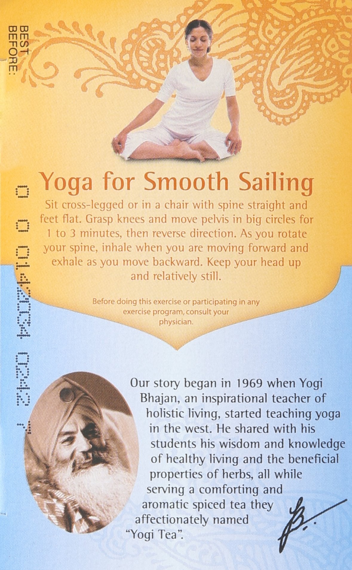 Yogi Tea Stomach Ease Herbal Supplement Tea Bags 16 ct