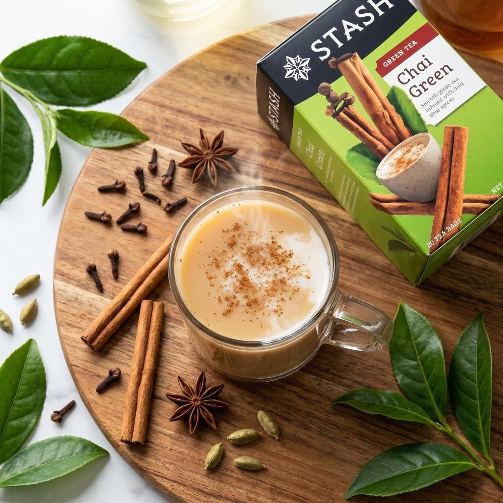 Stash Tea Chai Green Tea, 20 Count (Pack of 2) Stash Tea