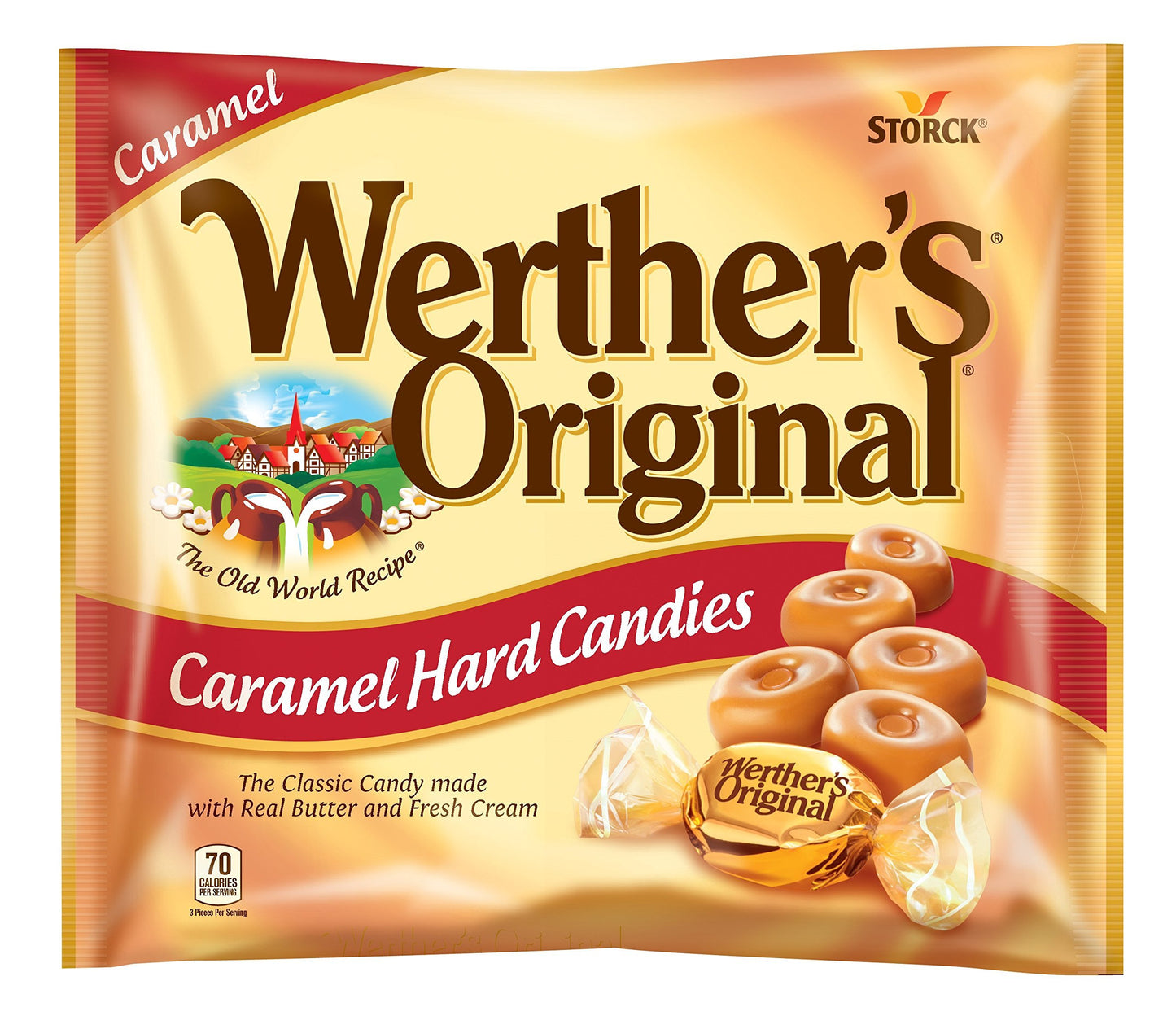 Werther's Original Caramel Hard Candies (The Classic Candy Made with Real Werther's Original