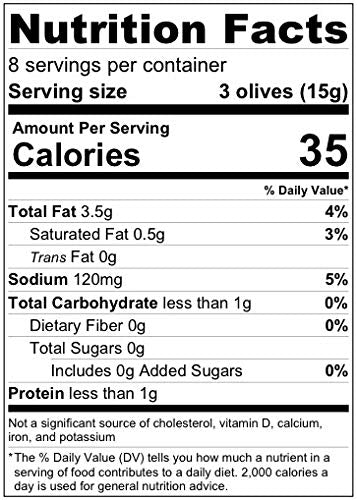 Product image of Gaea Pitted Greek Kalamata Olives Jar Non-GMO Preservative-Free Low Sodium Healthy Snack 10.2 oz 10.2 oz