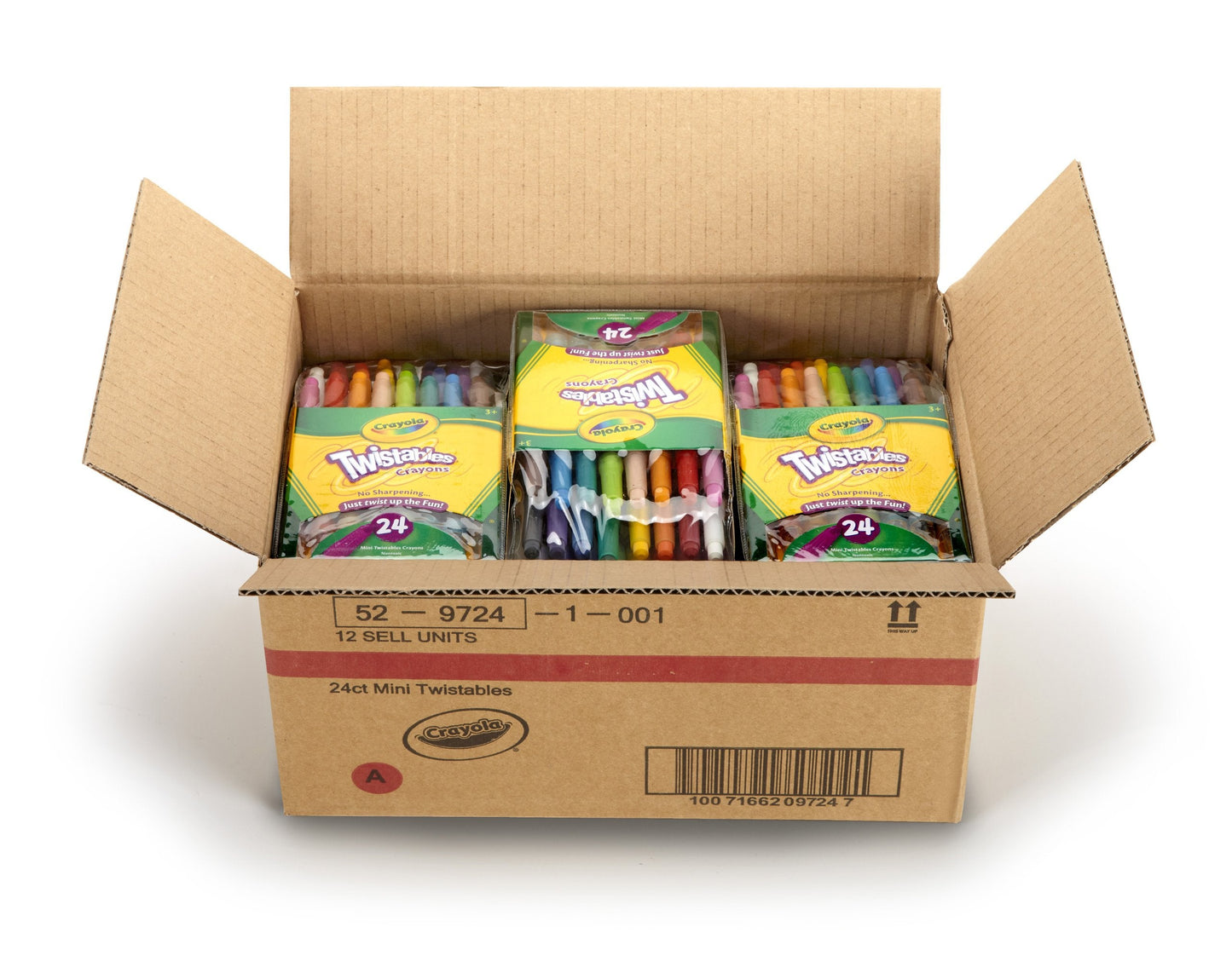 Product image of Crayola Mini Twistable Crayons Pack of 24