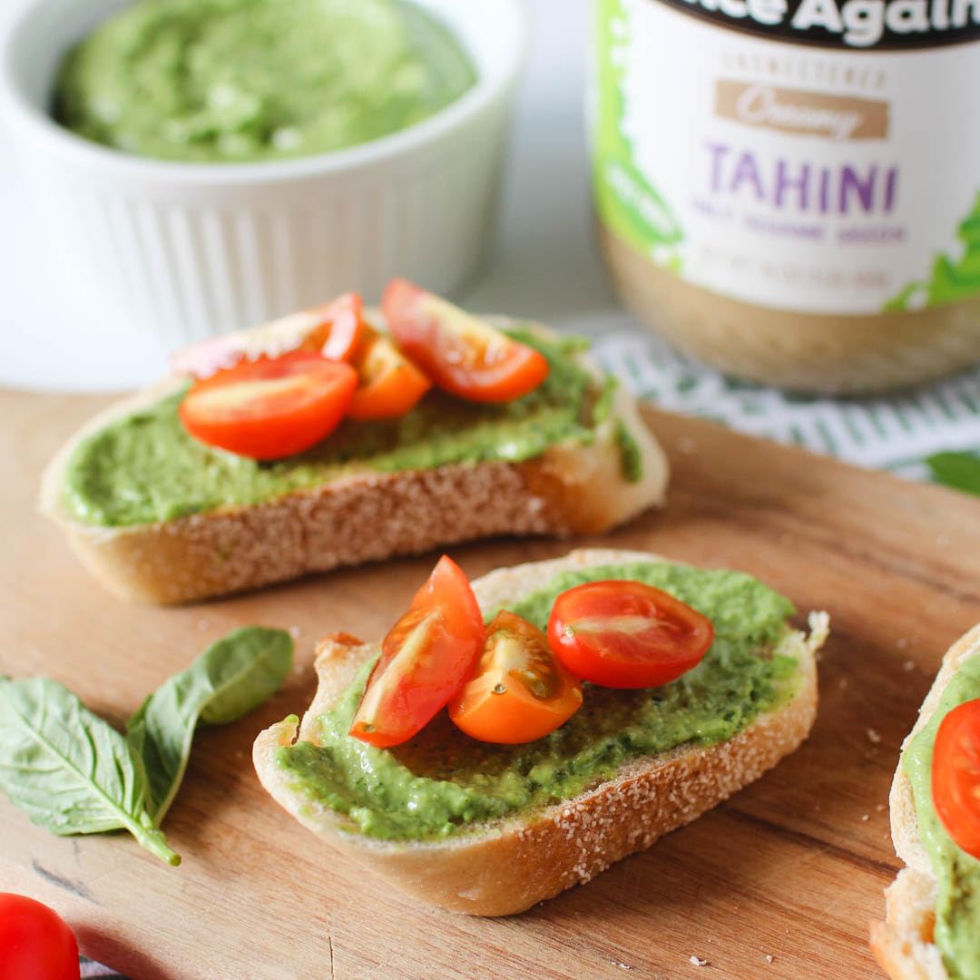 Product image of Once Again Organic Tahini Single Ingredient Vegan Non-GMO Kosher Gluten Free Pure Sesame Seeds Glass Jar 16