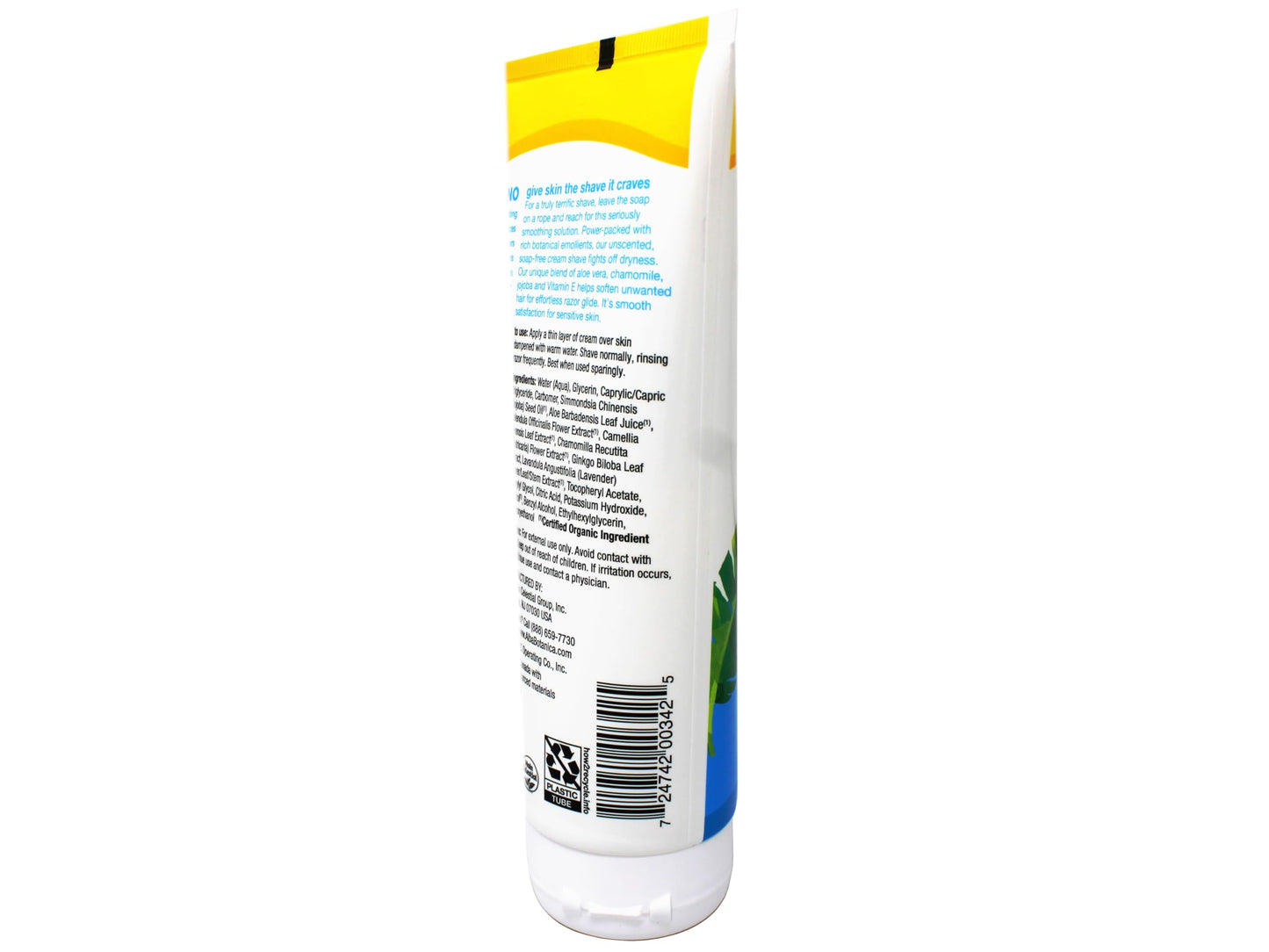 Product image of Alba Botanica Very Emollient Cream Shave Unscented 8 oz 8 oz