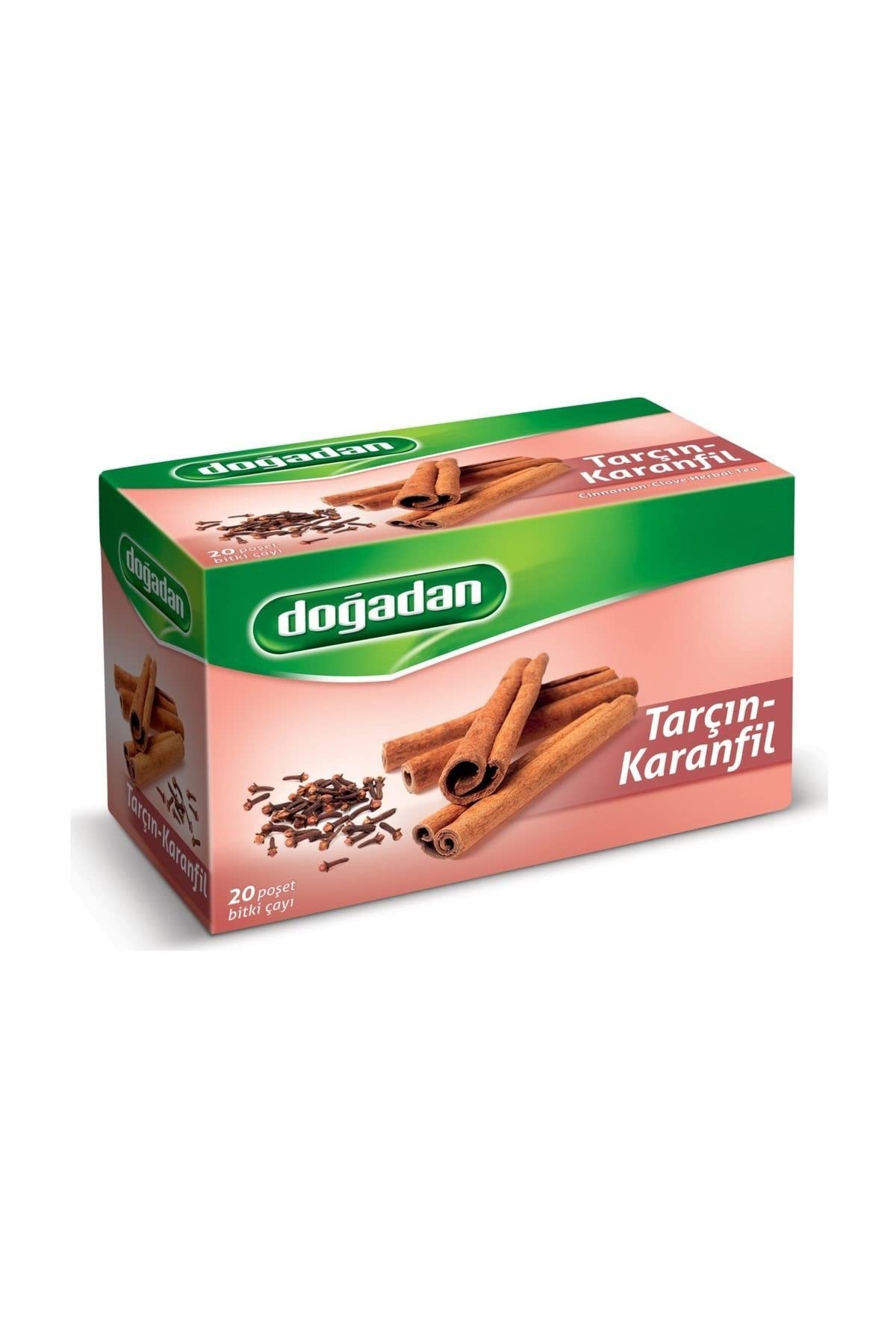 Product image of Dogadan Cinnamon Clove Herbal Tea 20 ct Box 20 Count