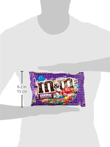 Product image of M and M's Dark Chocolate 19.2 oz 19.2 oz