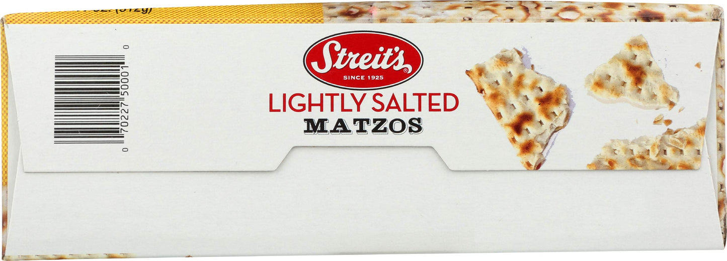 Product image of Streits Matzos Lightly Salted 11 oz 11 oz