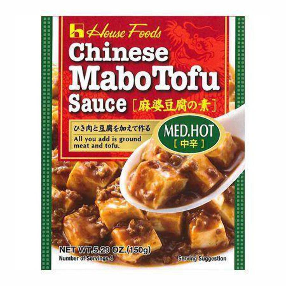 Product image of House Foods Medium Hot Chinese Mabo Tofu Sauce 5.29 oz 5.29 oz Pack of 10