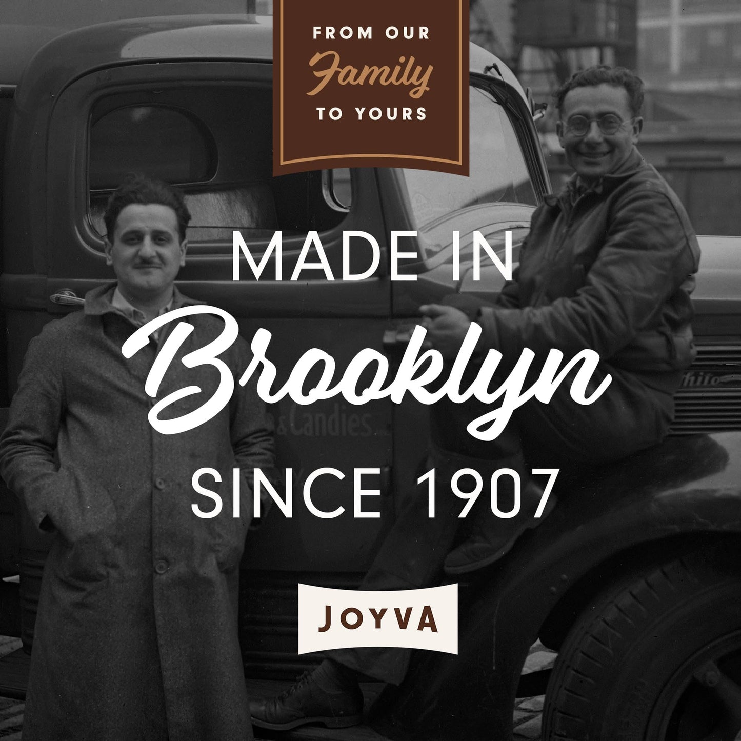 Product image of JOYVA Chocolate Covered Halvah Sesame Treat Dairy Free Gluten-Free Kosher Parve Handcrafted in Brooklyn 1.75
