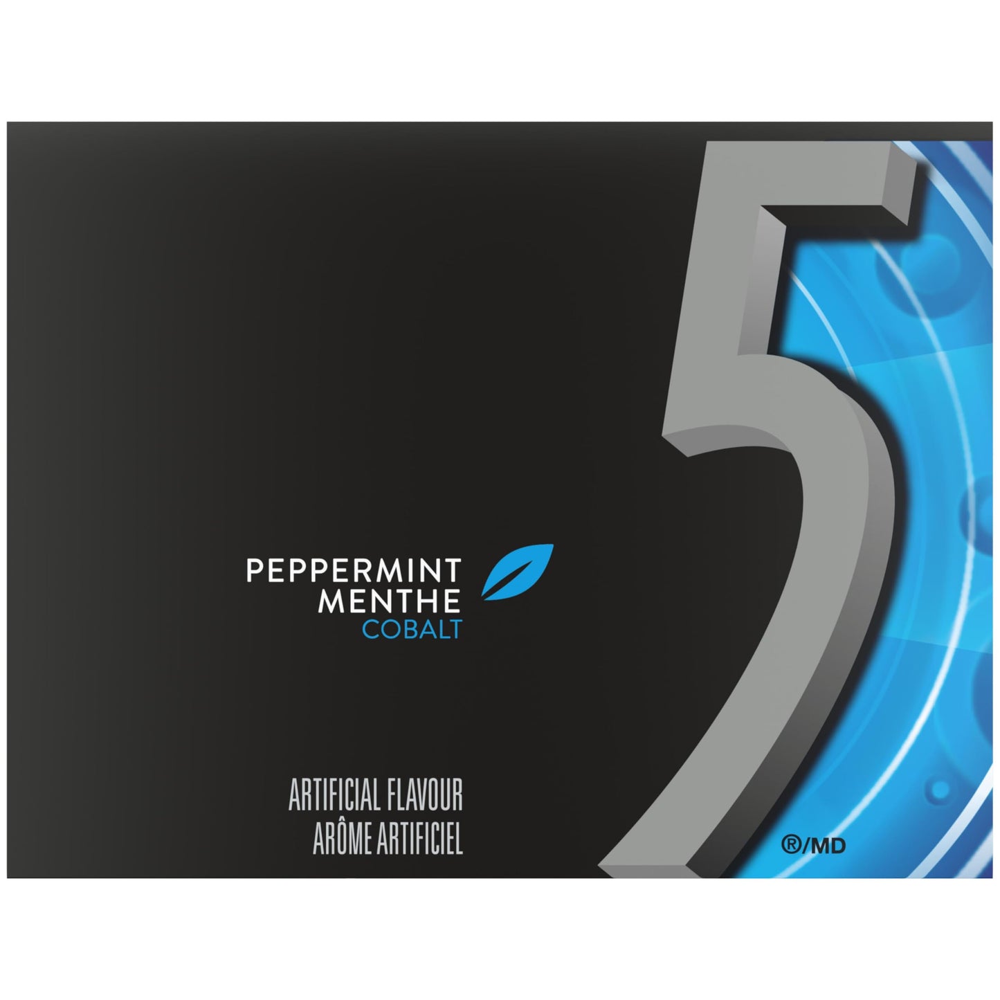 Product image of 5 Gum Cobalt Peppermint Sugar-Free Gum 15 ct Pack of 10