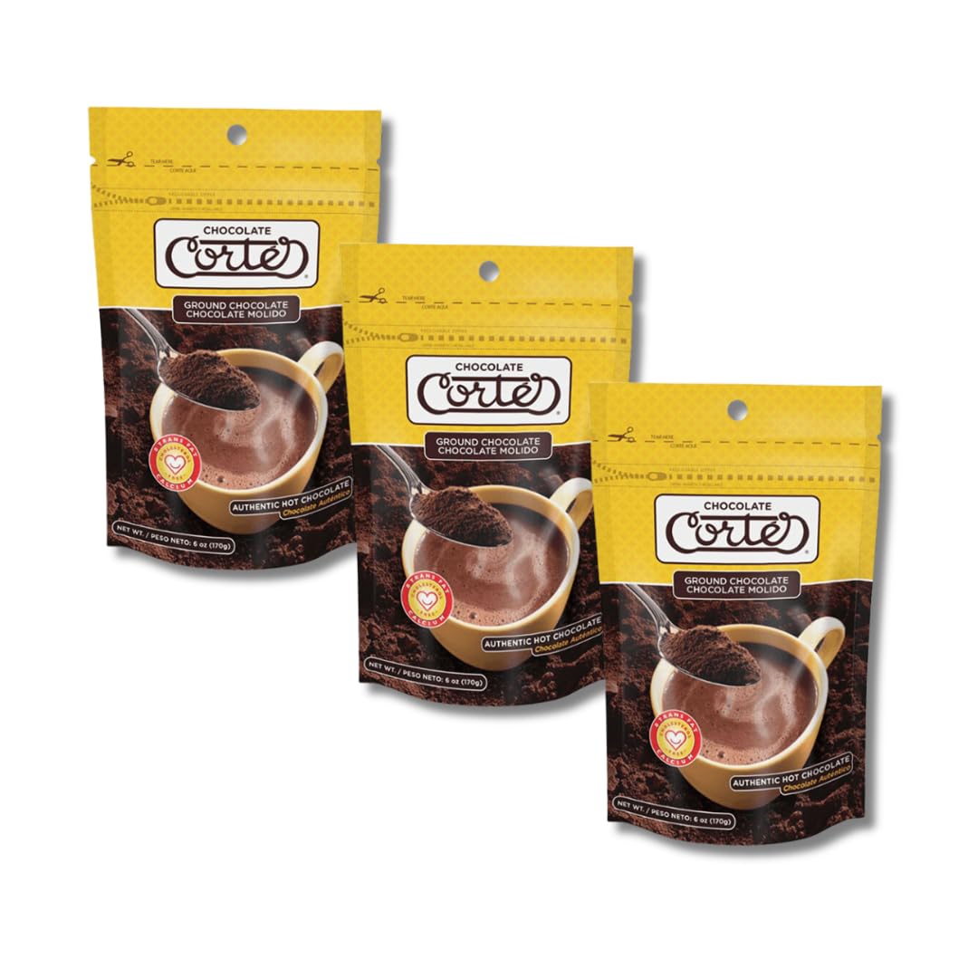Product image of CHOCOLATE CORTÉS Ground Chocolate Molido Pouches 5 oz 5 oz Pack of 3