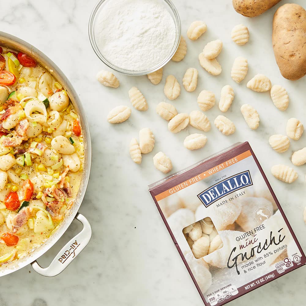Product image of DeLallo Gluten Free Potato and Rice Mini Gnocchi Box 12 oz 12 oz Pack of 6