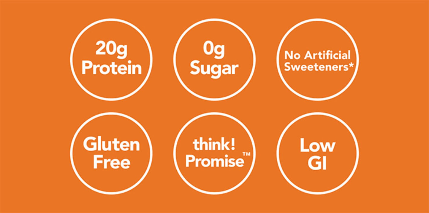 Product image of thinkThin Protein Bars Creamy Peanut Butter 2.1 oz 10 Bars 2.1 oz Pack of 2