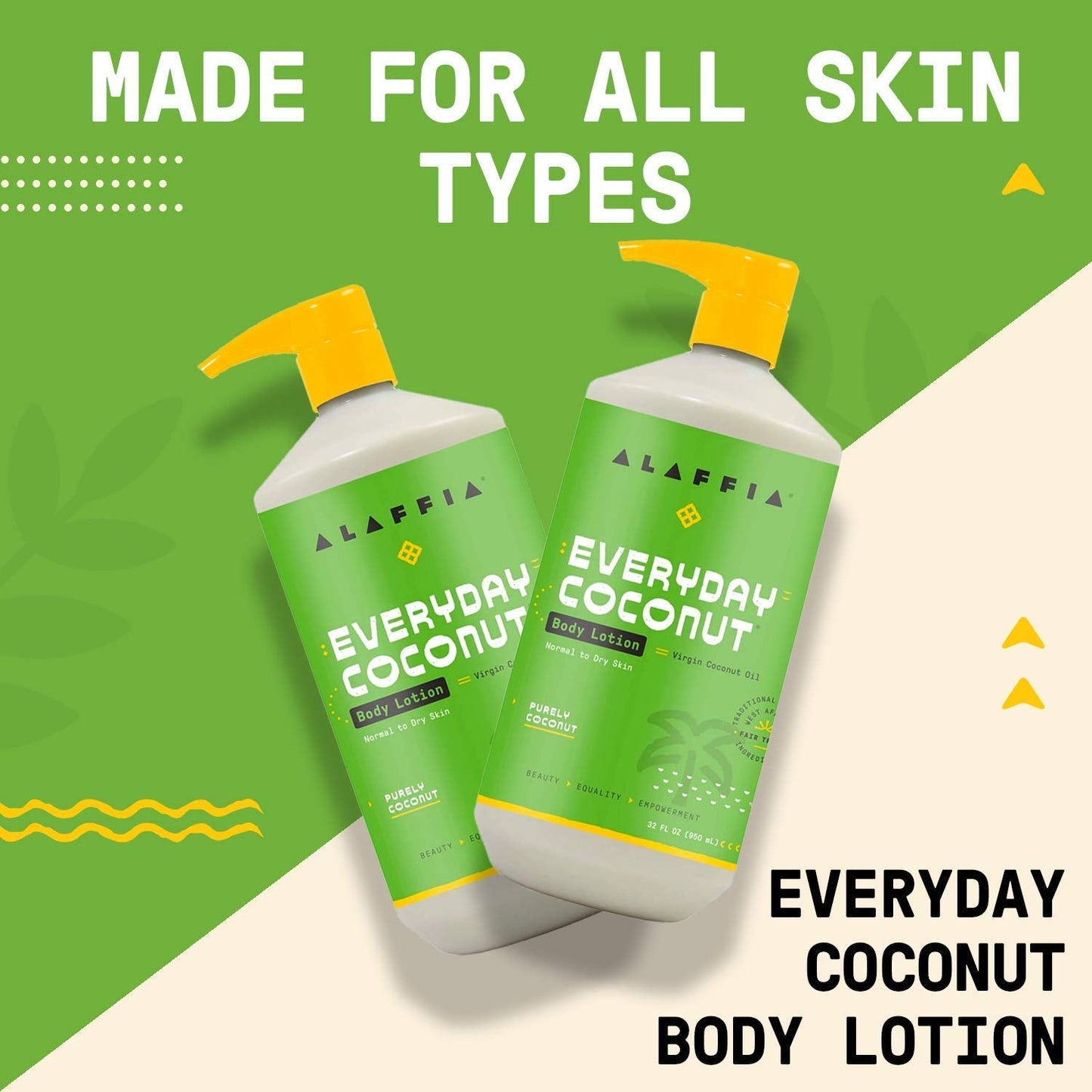 Product image of Alaffia EveryDay Coconut Hydrating Body Lotion Normal to Dry Skin Moisturizing Support for Soft and Supple