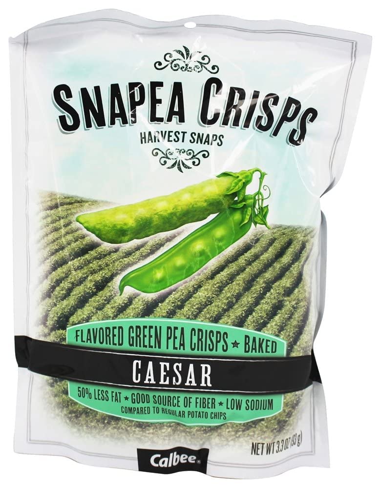 Product image of HARVEST SNAPS Snapea Crisps Caesar Flavor 3.3 oz 3.3 oz Pack of 3