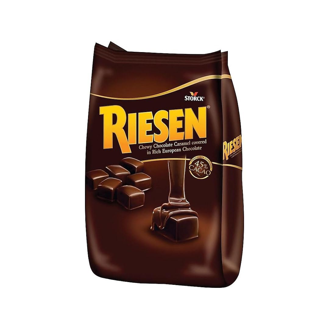 Product image of Riesen Chewy Caramel Dark Chocolate Pieces Dark Chocolate Caramel Flavor 30 oz 30 oz