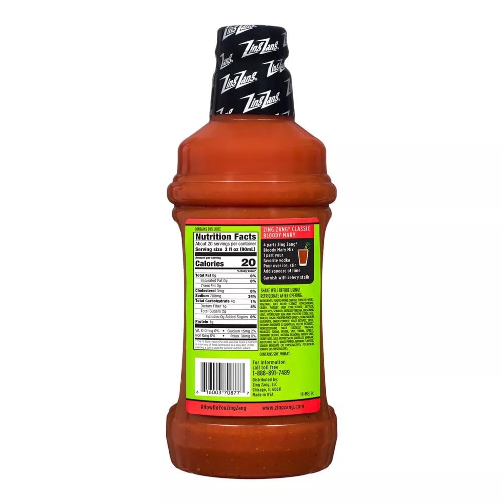 Product image of Zing Zang Bloody Mary Mix 1.75 Liters Pack of 2