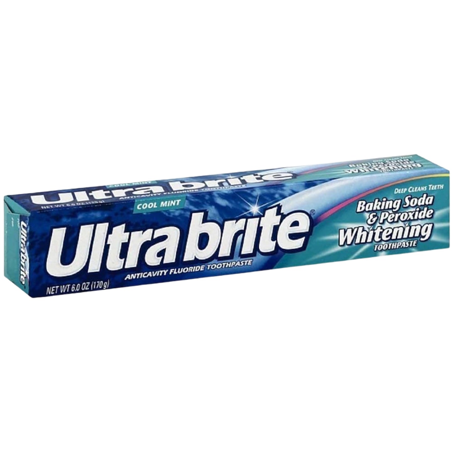 Product image of UltraBrite Baking Soda and Peroxide Whitening Toothpaste 6 oz 6 oz