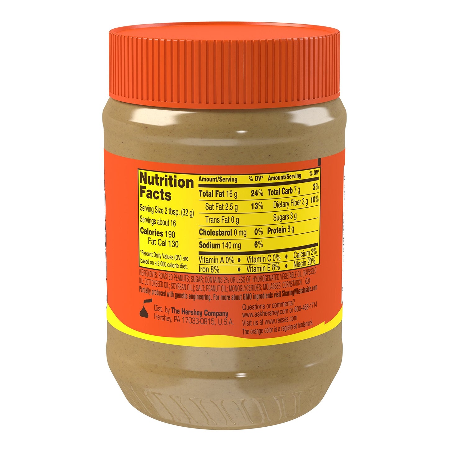 Product image of HERSHEY'S Reese's Creamy Peanut Butter 18 oz 18 oz