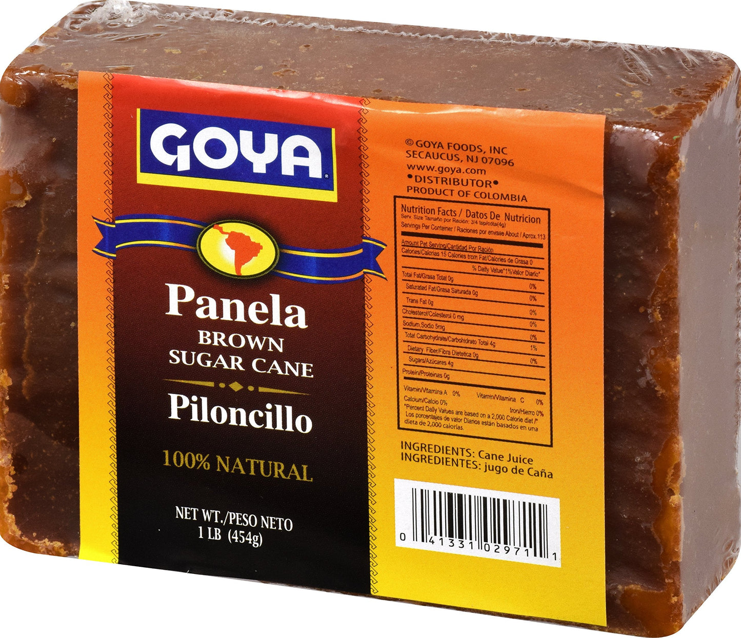 Product image of Goya Foods Panela Brown Sugar Cane 16 oz 16 oz