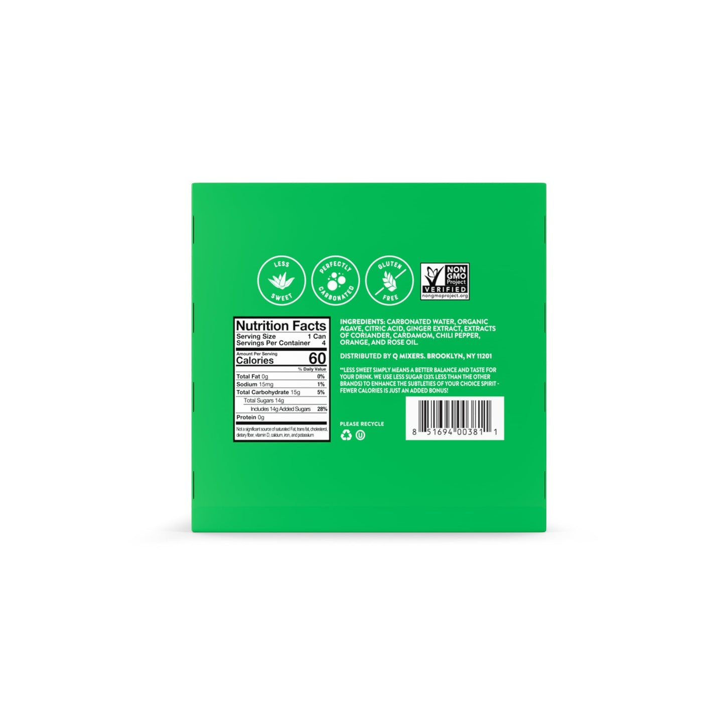 Product image of Q MIXERS Ginger Ale Premium Cocktail Mixer 7.5 oz 7.5 oz Pack of 12