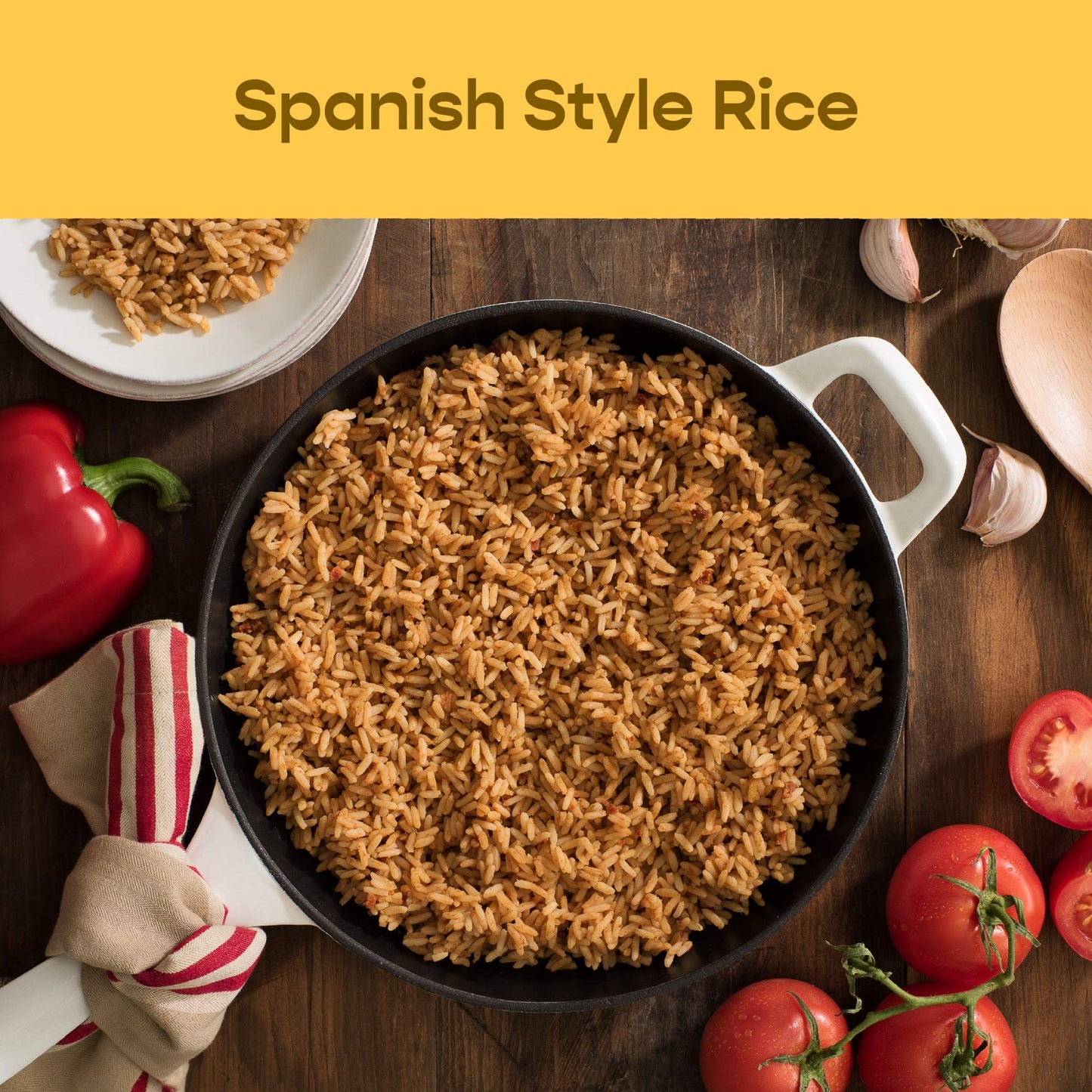 Product image of Lundberg Organic Spanish Rice Pilaf Gluten-Free Vegan 20 Minute Cook Time 5.5 oz 5.5 oz Pack of 6