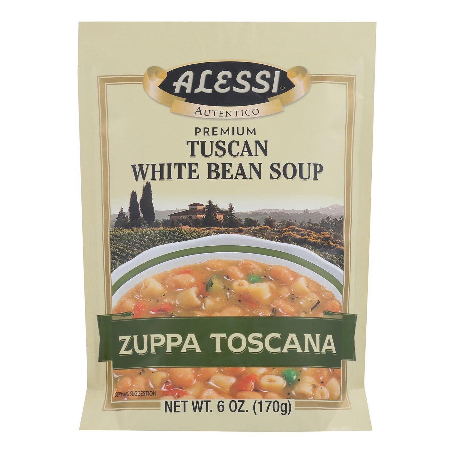 Product image of Alessi Tuscan Soup Packaged Soup and Stew 6 oz 6 oz