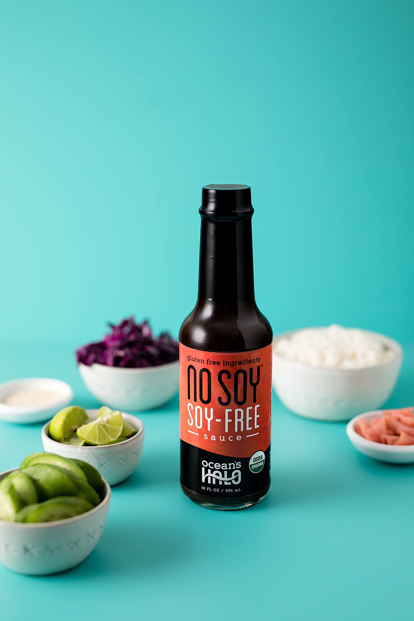 Product image of Ocean's Halo Organic No Soy Soy-free Sauce 10 fl oz 10 fl oz