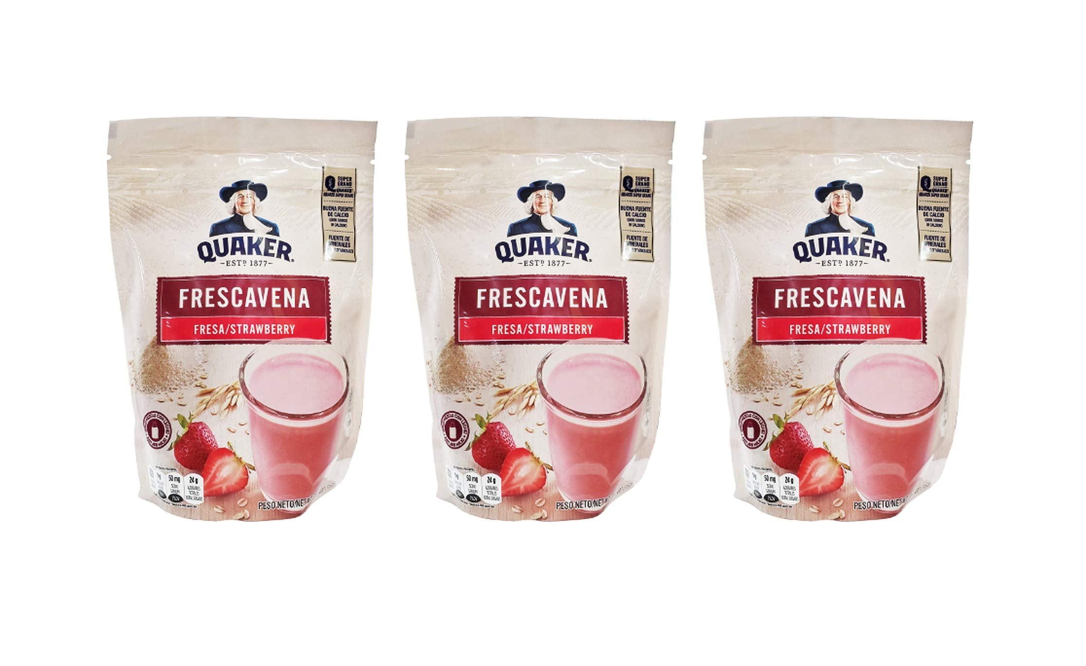 Product image of Quaker Frescavena Fresa Oat Beverage Mix 33.3 oz 33.3 oz Pack of 3