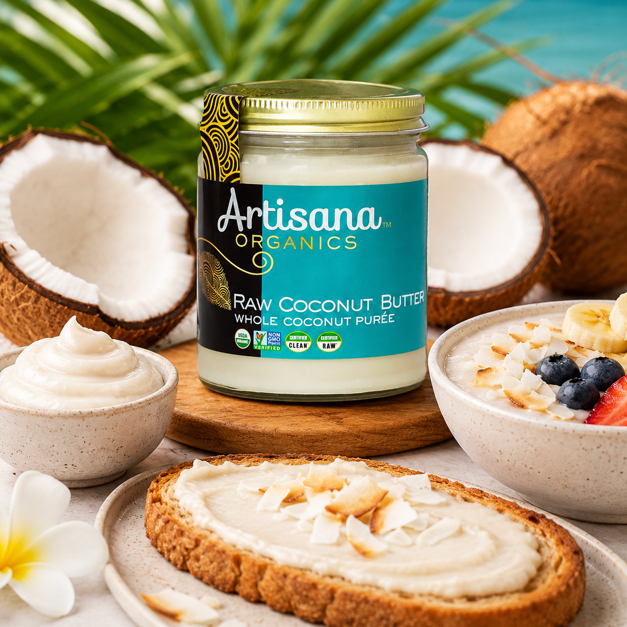 Artisana Organics Raw Coconut Butter Non GMO 8oz