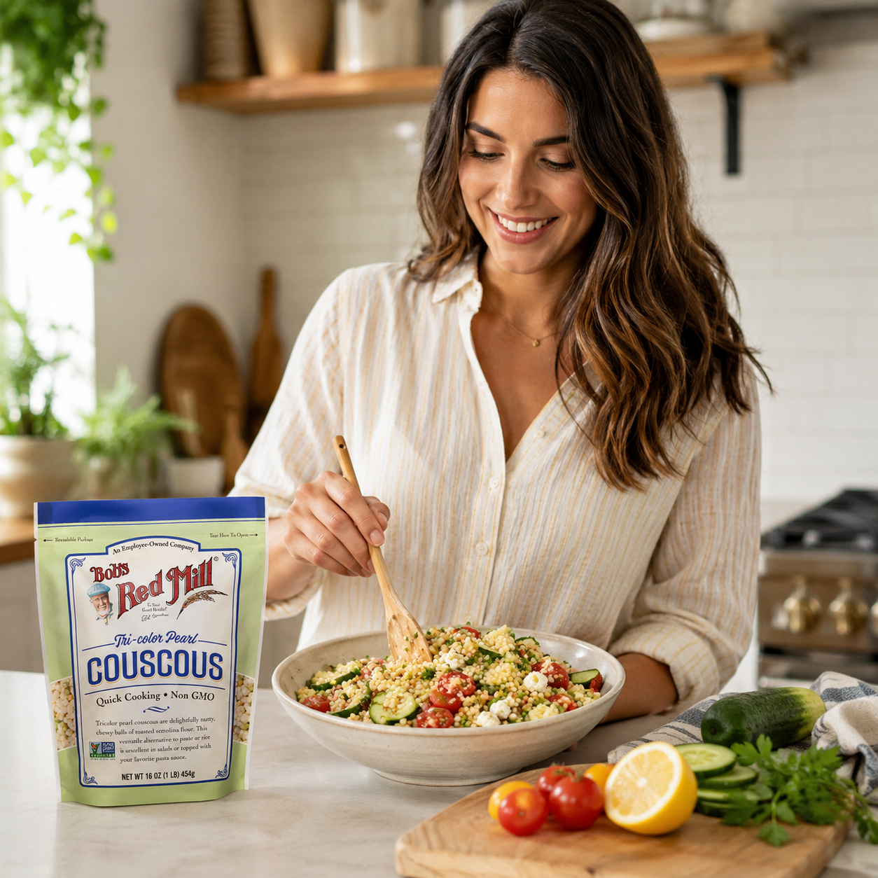 Bob's Red Mill Tri Color Pearl Couscous 16 Ounce