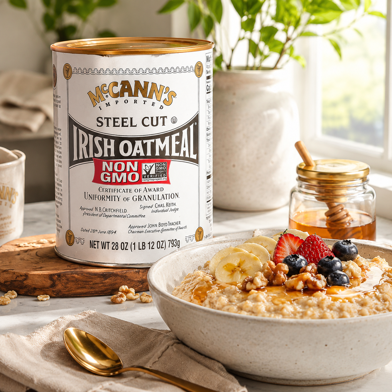 McCann's Irish Oatmeal Steel Cut 28 oz
