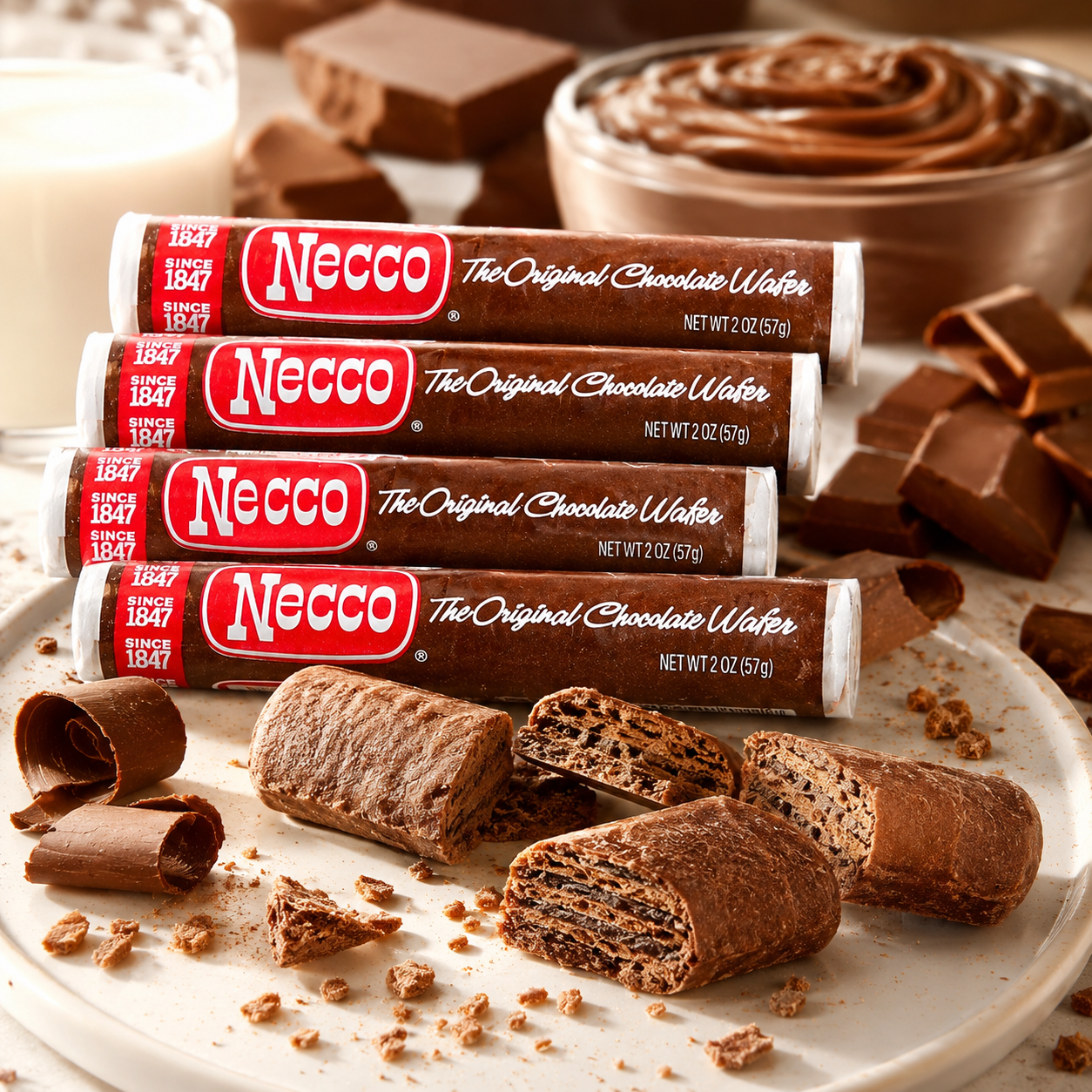 Necco Original Chocolate Wafers