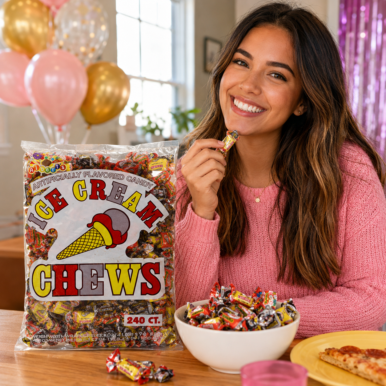 Albert's Chews Ice Cream 240 Piece Bag